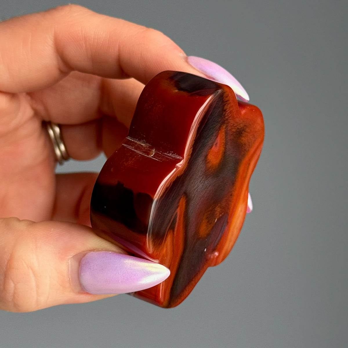 Carnelian Flower Carving Crystal Specimen – Wholehearted Crystal Creations