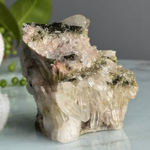 Epidote + Chlorite in Quartz Specimen #13