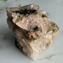 Epidote + Chlorite in Quartz Specimen #13