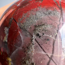 Bloodstone Jasper Polished Crystal Sphere Specimen