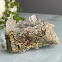 Epidote + Chlorite in Quartz Specimen #7