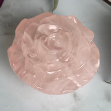 Rose Quartz Carved Rose Specimen
