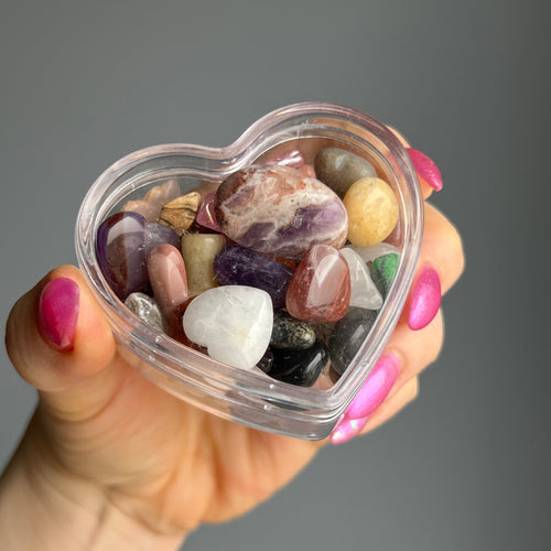 Crystal-Filled Heart Scoopz Valentine's Day Gift – Wholehearted Crystal Creations