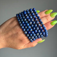 Lapis Lazuli Beaded Stretch Bracelet