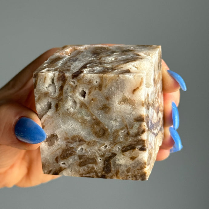 Sphalerite Druzy Cube Specimen