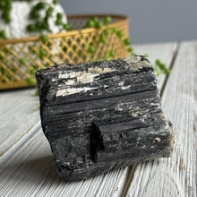 Black Tourmaline Raw Stone Specimen