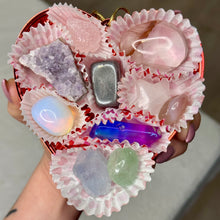 Heart Box of Crystals / Valentines Day / Love Day