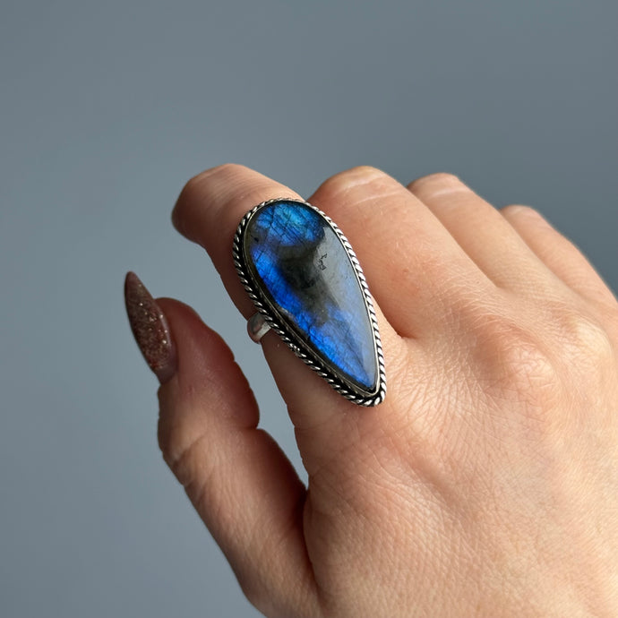Labradorite Size 7 Ring