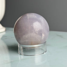 Blue Rose Quartz Sphere Specimen
