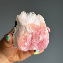 Pink Aragonite Raw Crystal Specimen