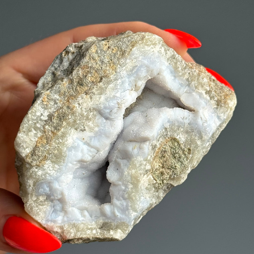 Blue Lace Agate Raw Crystal Specimen – Wholehearted Crystal Creations