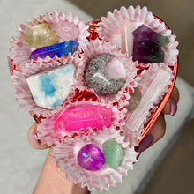 Heart Box of Crystals / Valentines Day / Love Day