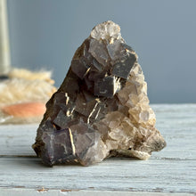 Fluorite (Grey Cubic) Raw Crystal Specimen