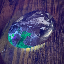Volcano Agate (UV Reactive) Palm Stone Specimen