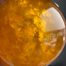 Yellow Fluorite & Mica Crystal Sphere Specimen