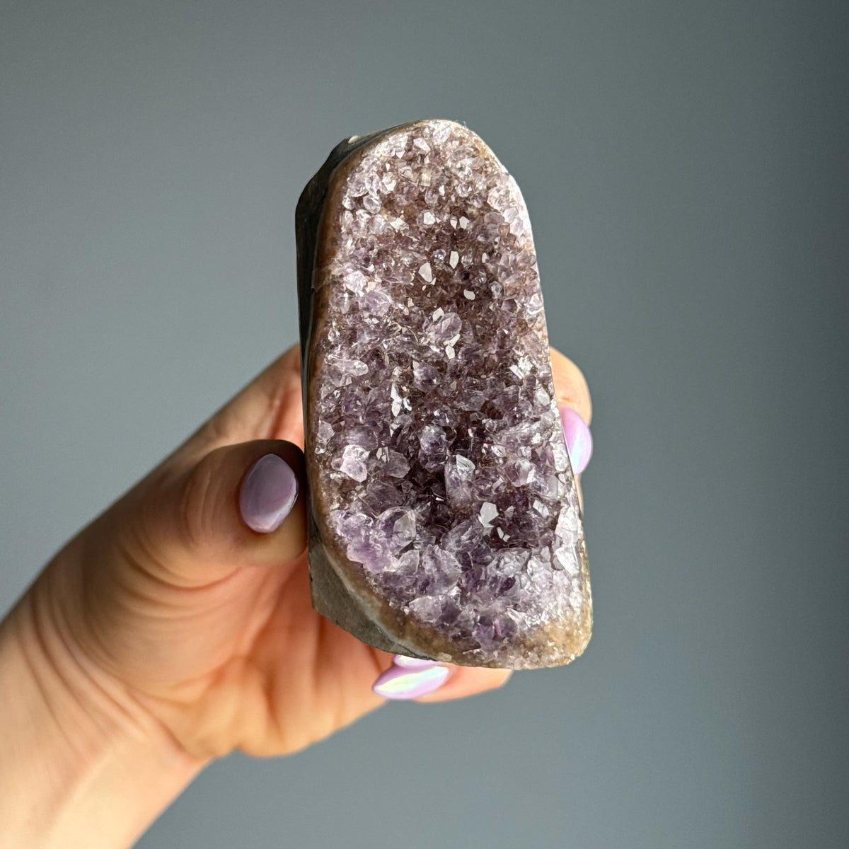 Amethyst Geode Mini Cathedral Cluster Crystal Specimen – Wholehearted Crystal Creations