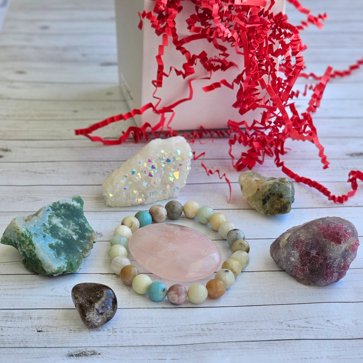 Self Love Enlightenment Crystal Specimen Gift Set – Wholehearted Crystal Creations