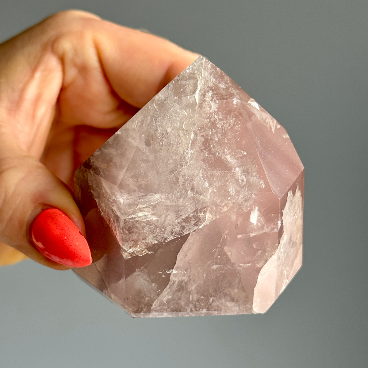 Pink Lithium Quartz (Rare) Crystal Tower Specimen PLQ#8 – Wholehearted Crystal Creations