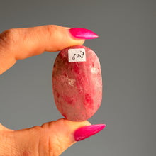 Rhodonite & Quartz Mini Palm Stone Crystal Specimen (R18)