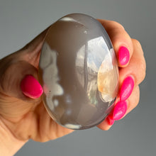 Orca Agate Palm Stone Crystal Specimen