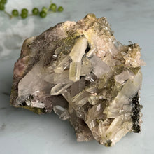Epidote + Chlorite in Quartz Specimen #13