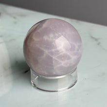 Blue Rose Quartz Sphere Specimen