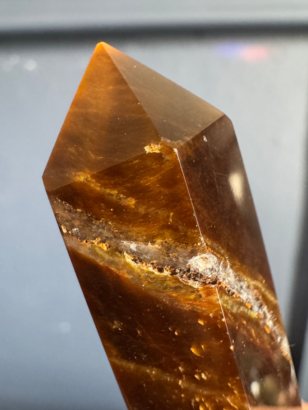 Tiger's Eye Tower Specimen