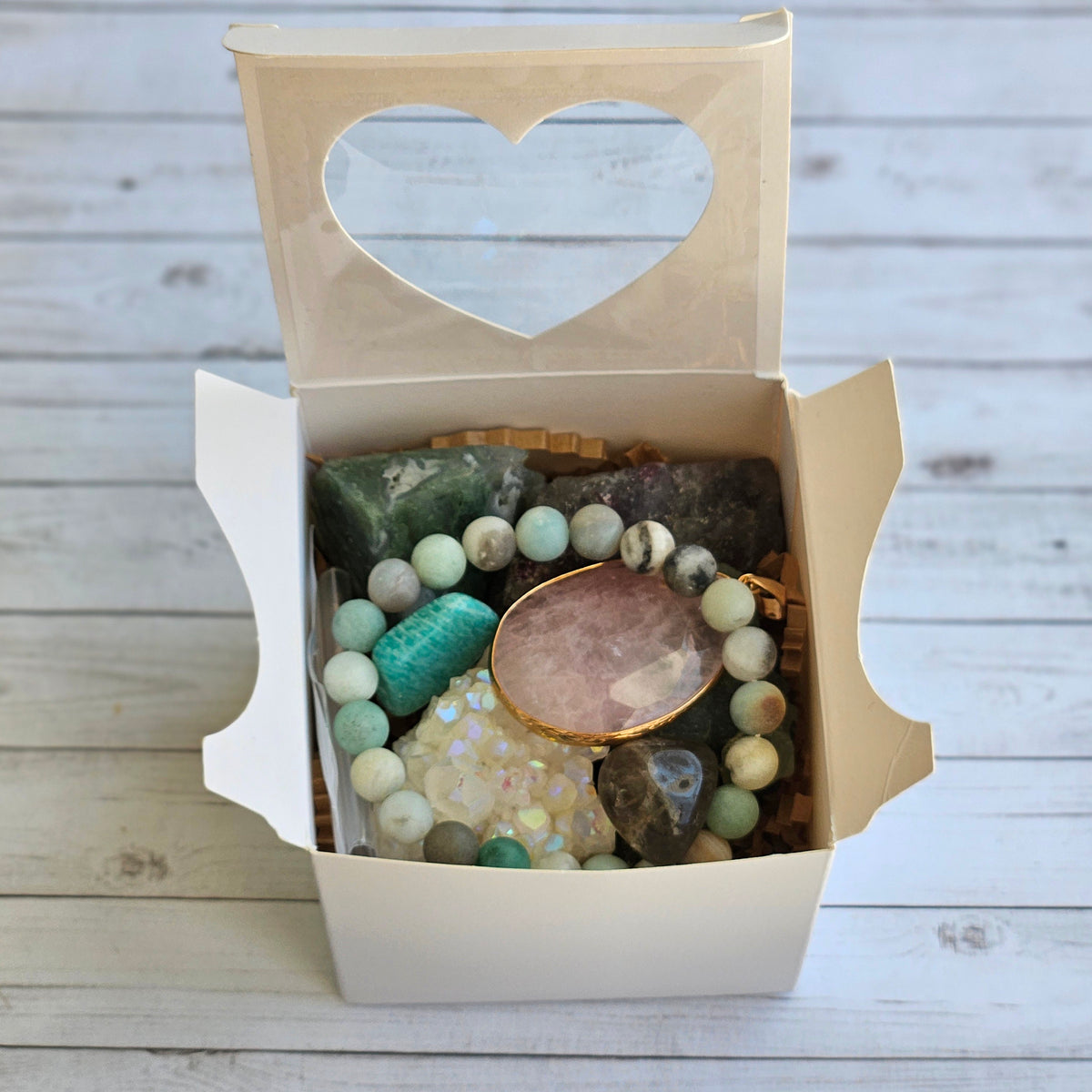 Self Love Enlightenment Crystal Specimen Gift Set – Wholehearted Crystal Creations