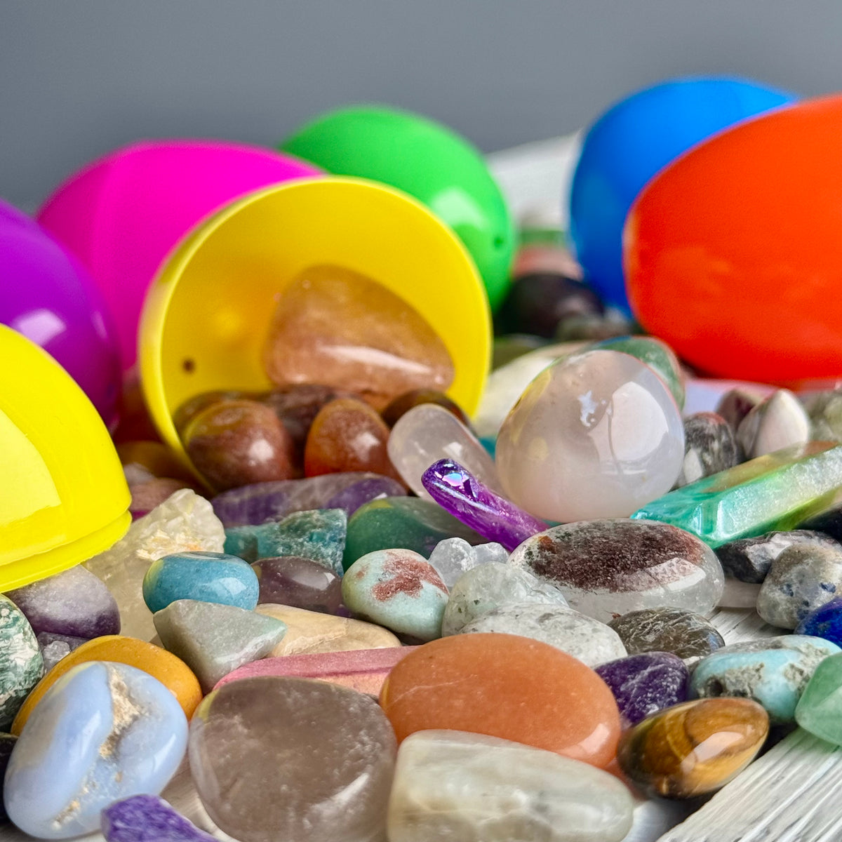 Crystal-Filled Easter Egg Scoopz – Wholehearted Crystal Creations