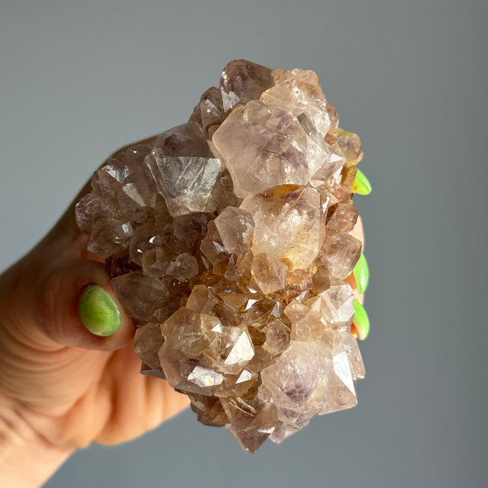 Spirit Quartz (Smoky Ametrine) Raw Crystal Specimen SR96
