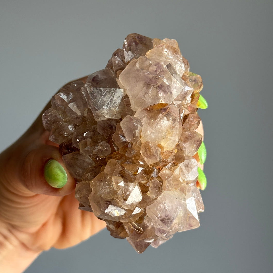 Spirit Quartz (Smoky Ametrine) Raw Crystal Specimen SR96