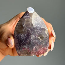 Lepidolite & Pink Tourmaline (Unicorn Stone) Flame Freeform