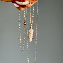 Angel Aura Spirit ‘Fairy’ Quartz wire wrapped necklace
