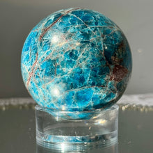Blue Apatite Polished Sphere Specimen (BA68)