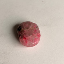 Rhodonite & Quartz Mini Palm Stone Crystal Specimen (R15)