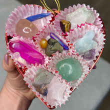 Heart Box of Crystals / Valentines Day / Love Day