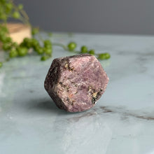 Ruby hexagon crystal specimen – Wholehearted Crystal Creations