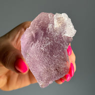 Etched Lavender Fluorite Crystal Specimen – Wholehearted Crystal Creations