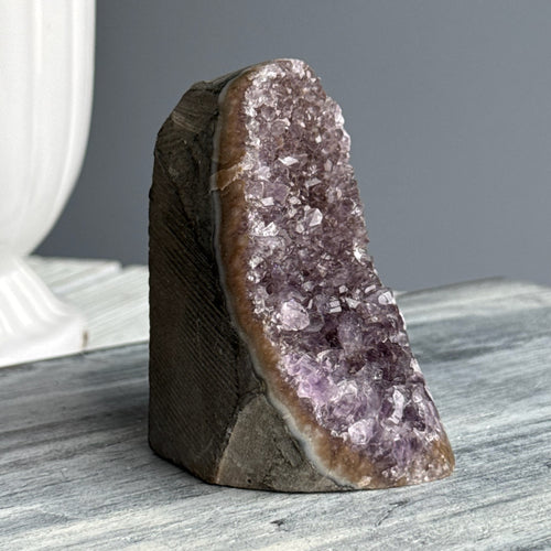 Amethyst Geode Mini Cathedral Cluster Crystal Specimen – Wholehearted Crystal Creations