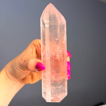Pink Lithium Quartz (Rare) Crystal Tower Specimen PLQ#35