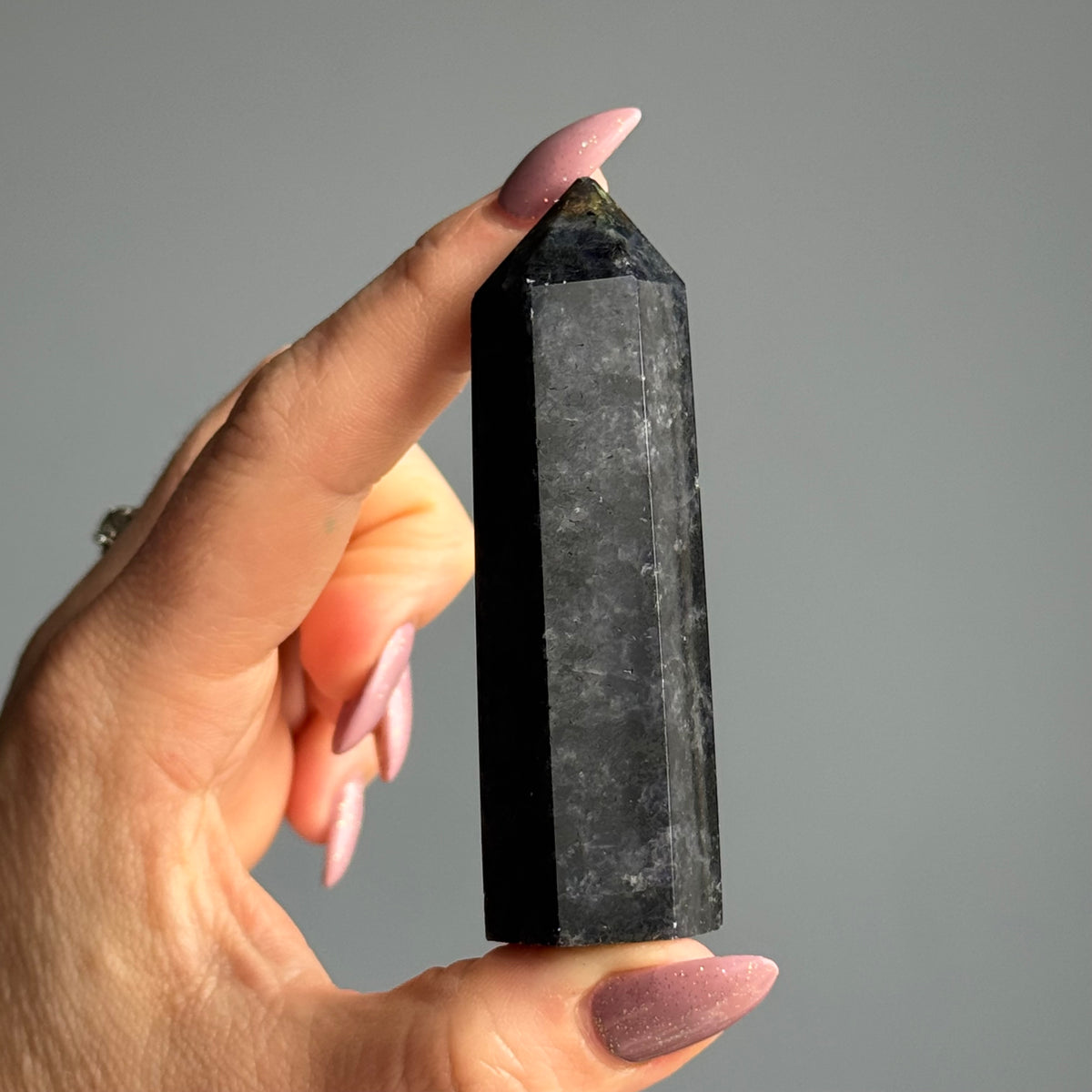 Imperfect Blue Iolite Crystal Tower Specimen – Wholehearted Crystal Creations