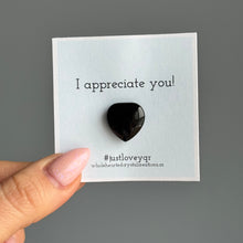 Valentine's Day Affirmation & Gratitude Heart Stone Set