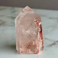 Pink Lithium Quartz (Rare) Crystal Tower Specimen PLQ#7 – Wholehearted Crystal Creations