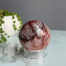 Hematoid (Fire) Quartz Polished Sphere Specimen