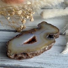 Agate with Druzy Slab Specimen