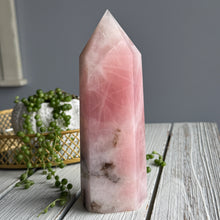 Rose Quartz Tower Crystal Specimen