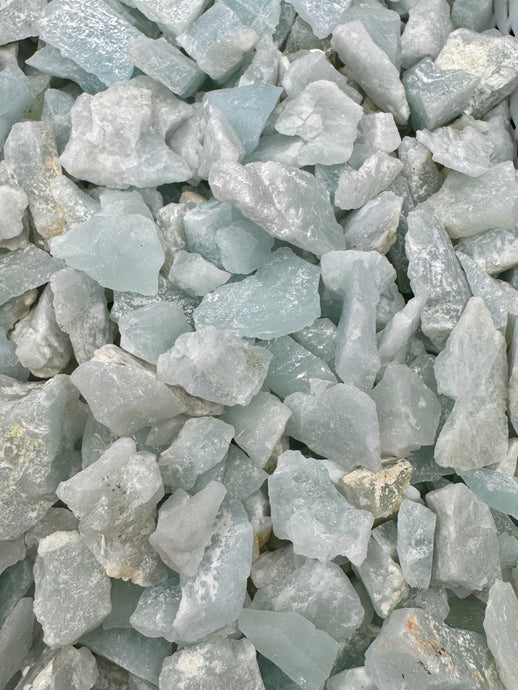 Aquamarine Raw Crystal Specimen – Wholehearted Crystal Creations