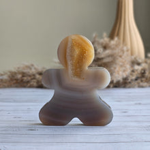 Agate Gingerbread Man Carving Specimen (1)