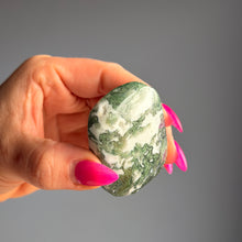 Moss Agate Palm Stone Specimen (MA25) – Wholehearted Crystal Creations