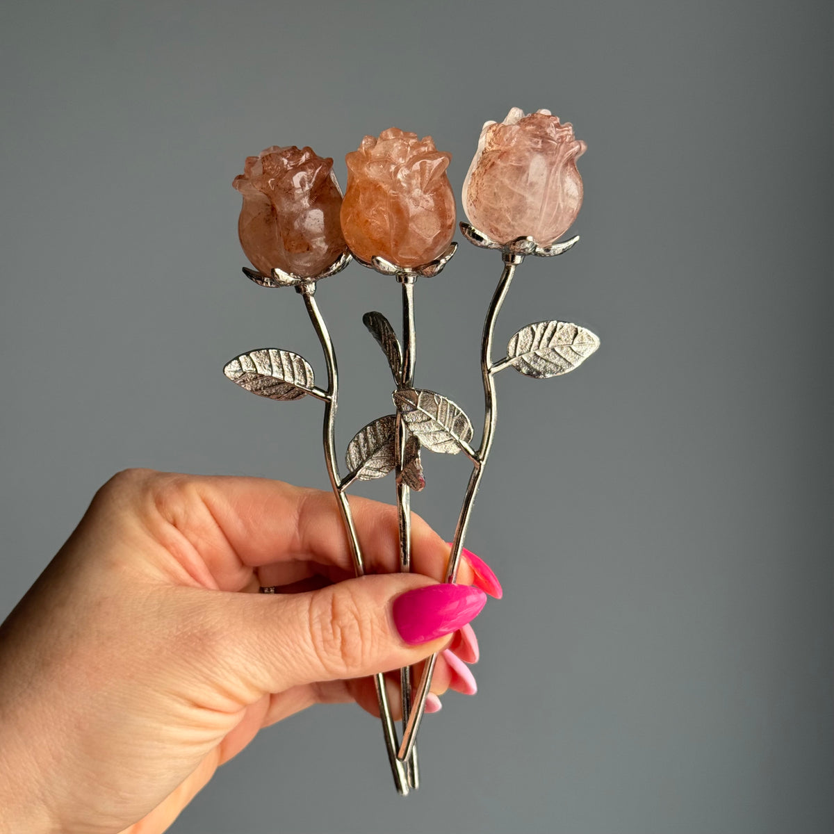 Rose Carving Specimen (Choose Your Material)